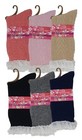 Sumona 6 Pairs Women Cable Knit Winter Boot Crew Socks W lace