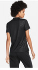 Nike Women Golf Dri Fit Short Sleeve Shirt Black Small Cheetah Nwt Brand New 