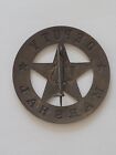 Collectable Western Badge - Old West Solid Brass Large Badge - Deputy Us Marshal