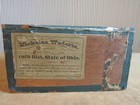 Antique Early Indian Wars Era Cigar Box 1869 To 1872 Colorado Maduro