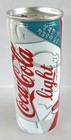 Coca-cola Light Can 250ml Foreign Korean Soda Pop Can Vintage 1990 s