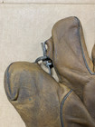 Vintage 1920s Goose Goslin Leather Split Finger Baseball Glove Mitt Hof Antique