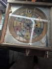 Champion Vintage Countertop Trade Stimulator Game  Glass Top  Hand Crank Wheel