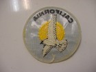 Lot 2 Vintage California Patch - Embroid  -iron On  3 - 1980 s Sun   Sea Gull