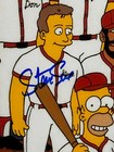 Steve Sax Dodgers Simpsons Cast Signed Autograph 11x14 Photo Bas Beckett Coa  j 