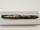 Wahl Eversharp Doric Lined Green Fountain Pen Ef 14k