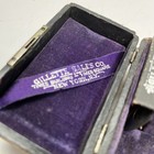 Vtg Gillette Shaving Lot - 1930s Gold Open Comb Safety Razor  1920s Box  Brush