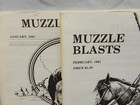 Muzzle Blasts Magazine 1981 Complete 12 Issues Lot Black Powder Rifles   h61j 