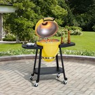 Charcoal Grill 20-inch Kamado Grill Outdoor Egg Grill With Pizza Stone  Ultimate