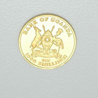 1999 Bank Of Uganda Gold 1000 Shillings Coin Chimpanzee Ngamba Island
