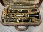 Clarinet Wooden Normandy  special  Noblet Paris France Includes Case And Parts