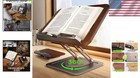 Durable 4-in-1 Book Stand - Adjustable Holder For Enhanced Reading   Cooking