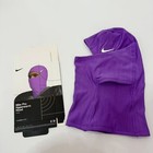 Nike Pro Hyperwarm Hood Ski Mask Balaclava  purple  - Free Shipping -new In Box
