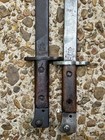 Lot Of 2 Ww2 British India Pattern No1 Mk3 Rifle Bayonets Dated