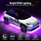 6pcs Double Row Led Rgb Dream Lights Strip Neon Underglow Led Chasing Kit Remote