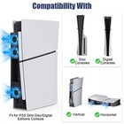 Cooling Fan For Ps5 Slim Console External Cooler W  Quiet Dual-speed Usb 3 0port