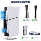 External Cooling Fan For Ps5 Slim Disc digital Console Cooler Fan Led   Usb 3 0