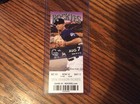 Ichiro Suzuki 3000 Th Hit Game Unused Season Ticket Stub Miami Marlins 8 7 16