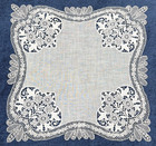 15 White Hankies Hand Machine Embroidered Lace Vintage Lot Wedding Bride