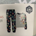 Disney Pixar 100th Anniversary Family Pajama Set Size 3xl Mens Christmas Pjs New