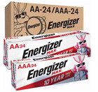 Energizer Aa   Aaa Batteries 48 Count Combo  24 Max Aa   24 Max Aaa Alkaline