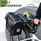 Rockbros Bike Pannier Bags 15l Rack Bag Trunk Bag 15l With Carry Shoulder Strap