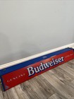 Vintage 1970s Large Budweiser Beer Pool Table Light Advertising Hanging Sign