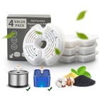 4-12pcs Pet Cat Dog Water Fountain Replacement Filters Activated Carbon Filters