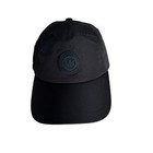New  Sleek Designer  Michael Kors Mk Logo Women   s Black Adjustable Hat-osfm