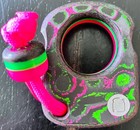 Pnw Toast  Co  Watermelon V2 Og Vintage Pink   Green Glow Camo Edc  2 6 New Nib