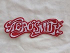 Aerosmith Logo   Embroidered Sew On Patch Licensed   Battle Vest  Patch