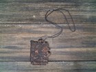Yellowstone National Park Bronze Copper Tone Souvenir Medallion Vintage