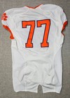 Clemson Tigers Football Jersey Mens 46 L White Game Worn Team Issued Nike  77