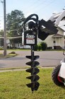 Lowe 750 Classic Round Auger Drive Digger With 15  Wide Bit Fits Skid Steer