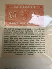 1882-1962 Postage Five Pounds Great Britain - 5 Pound Stamp Proof Sheet