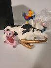 Cow Parade Mixed Plates Blues Cow 2001  9141 Westland Giftware New In Box