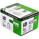 Meite 1-1 4  Long 18 Gauge 1 4 Inch Narrow Crown Galvanized Staples  8 Boxes 