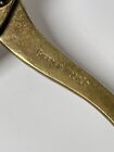 Golden Gifford Wood Vintage Cast Iron Railroad Tie Timber Log Carry Ice Tongs