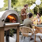 Pinnacolo Premio Wood Fired Flavor Pizza Grill  2 At Once   With Accessories