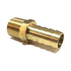  5 Pack  1 2 Hose Barb X 3 8 Male Npt Brass Pipe Fitting Npt Gas Fuel Water Air