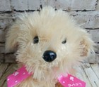 Dan Dee Collectors Choice Beige Fluffy Puppy Dog Stuffed Plush Animal Toy
