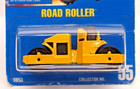 Vintage Hot Wheels Blue Card  55 Road Roller In Sterling Protector Case  Nos Moc