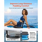 Uimoso 2 Pack Universal Kayak Seat 2  Thick Padded Kayak Boat Seat With Backrest