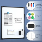 Double-sided Dry Erase Board For Wall  16 x12   Black Frame