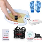 Ionic Detox Foot Bath Cleanse Spa Ion Kit Machine W tub Basin Array For Home 