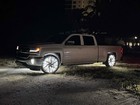 4-row 17 5   Pure White Led Wheel Rim Ring Lights For Truck Strobe stay On White