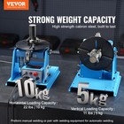 Vevor 10kg Rotary Welding Positioner 0-90   Positioning Turntable Table 1-12rpm