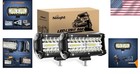 120w Led Light Bar Combo Spot Flood Off-road 2pcs