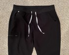Figs Zamora Scrub Jogger Pants Medium Black