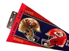 2024 Kansas City Chiefs Vs San Francisco 49ers Super Bowl Lviii 12x30 Nwt